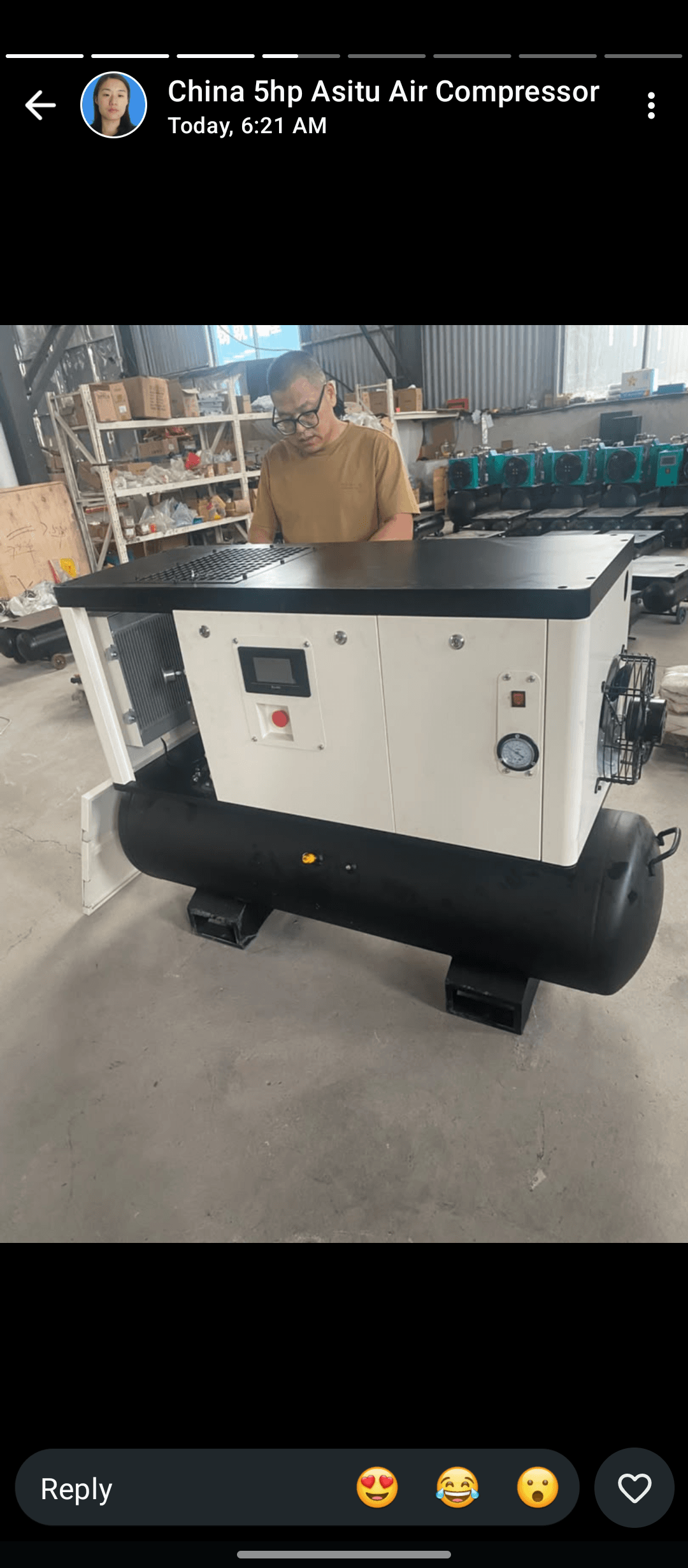 Screw air compressor price in Pakistan